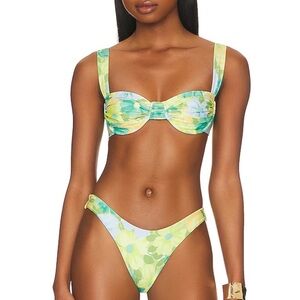 Faithfull The Brand Sol Bikini Top and Aquarius Bikini Bottom